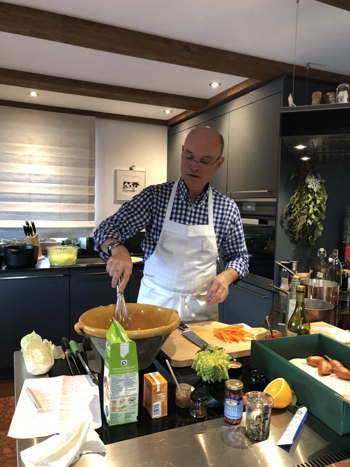 Online live cooking mit Rudi Obauer